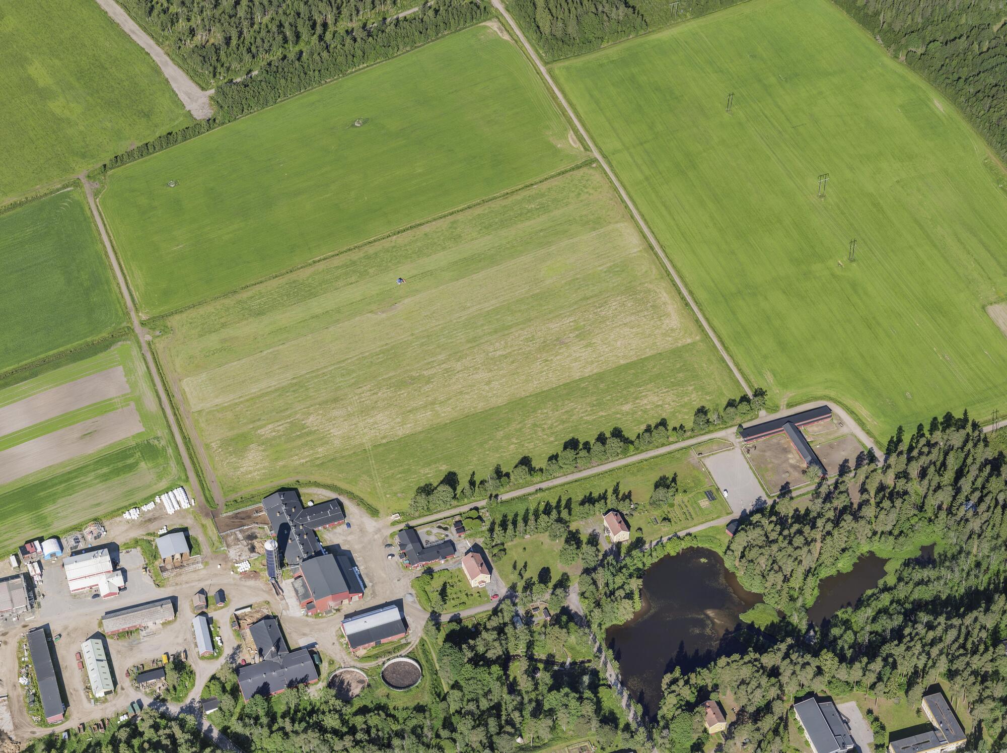 Flygbild över Övrigt i Umeå #222
