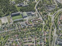 Flygbild över Stadsliden i Umeå #30