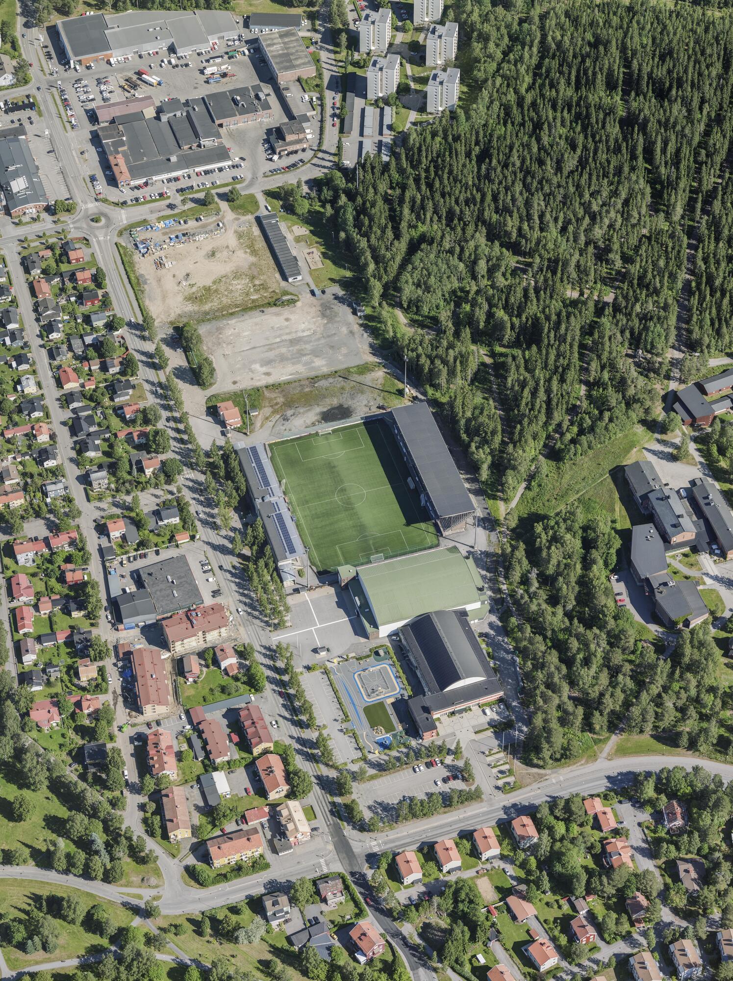 Flygbild över Stadsliden i Umeå #53