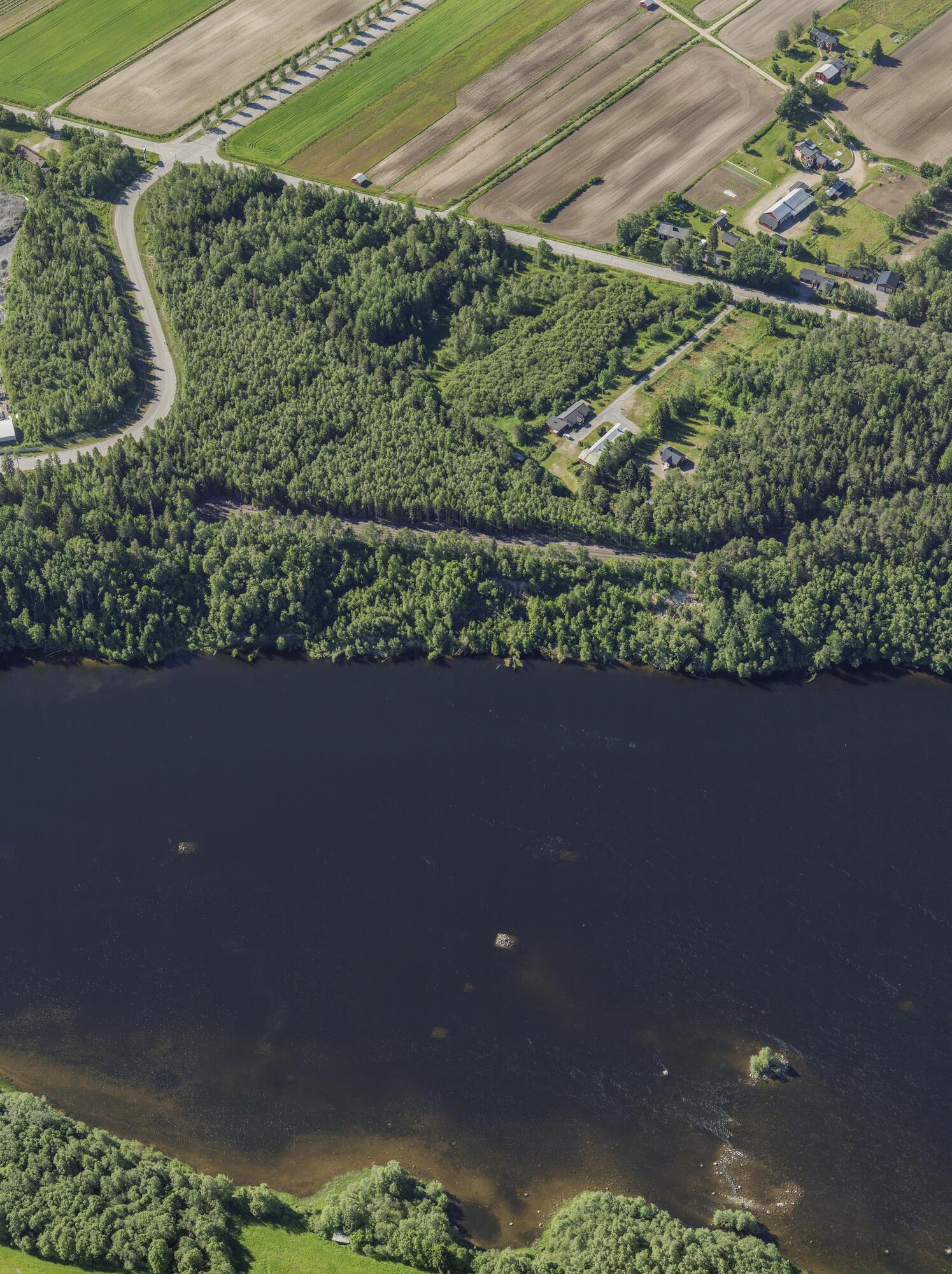 Flygbild över Teg i Umeå #100