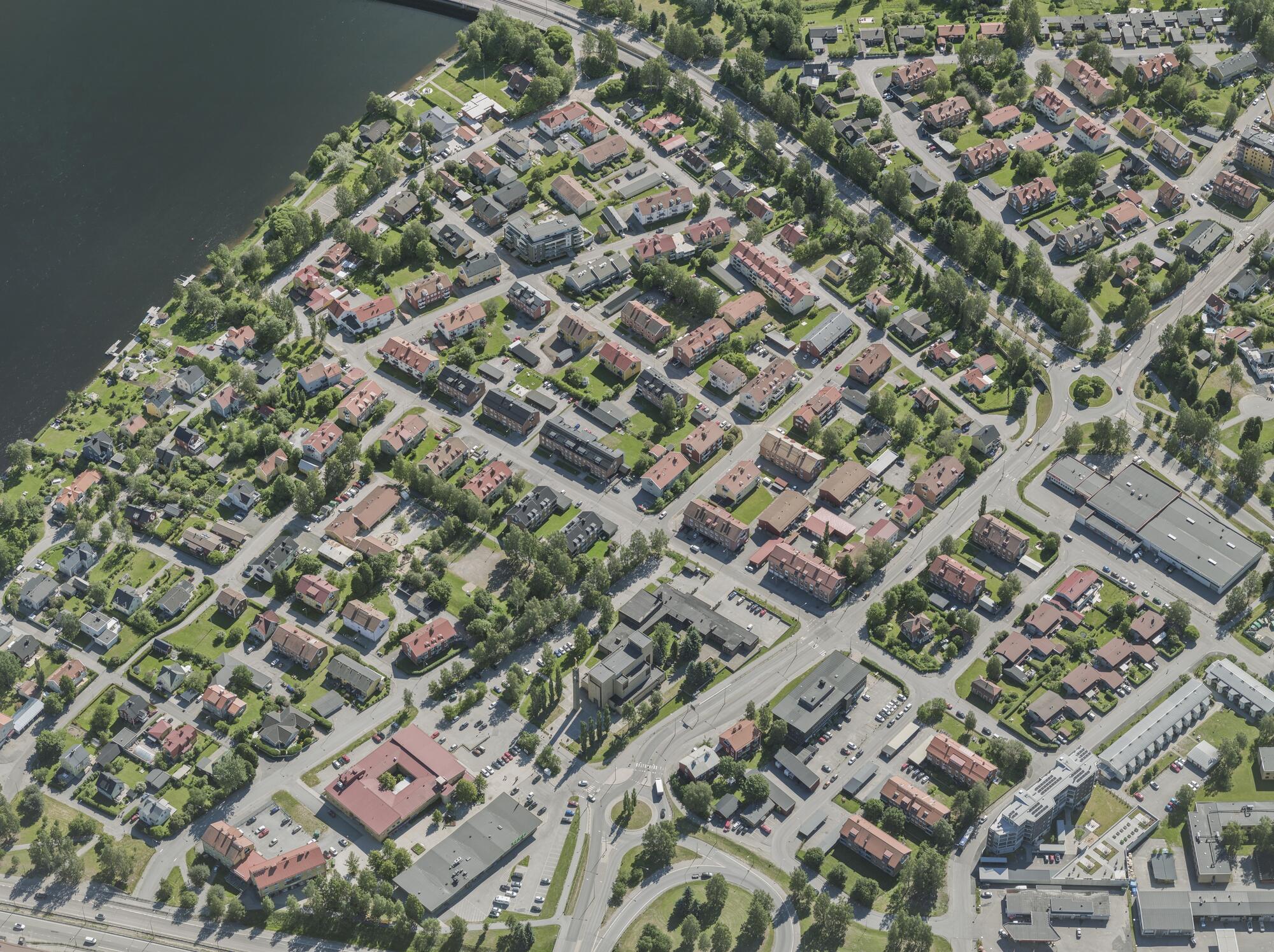 Flygbild över Teg i Umeå #214