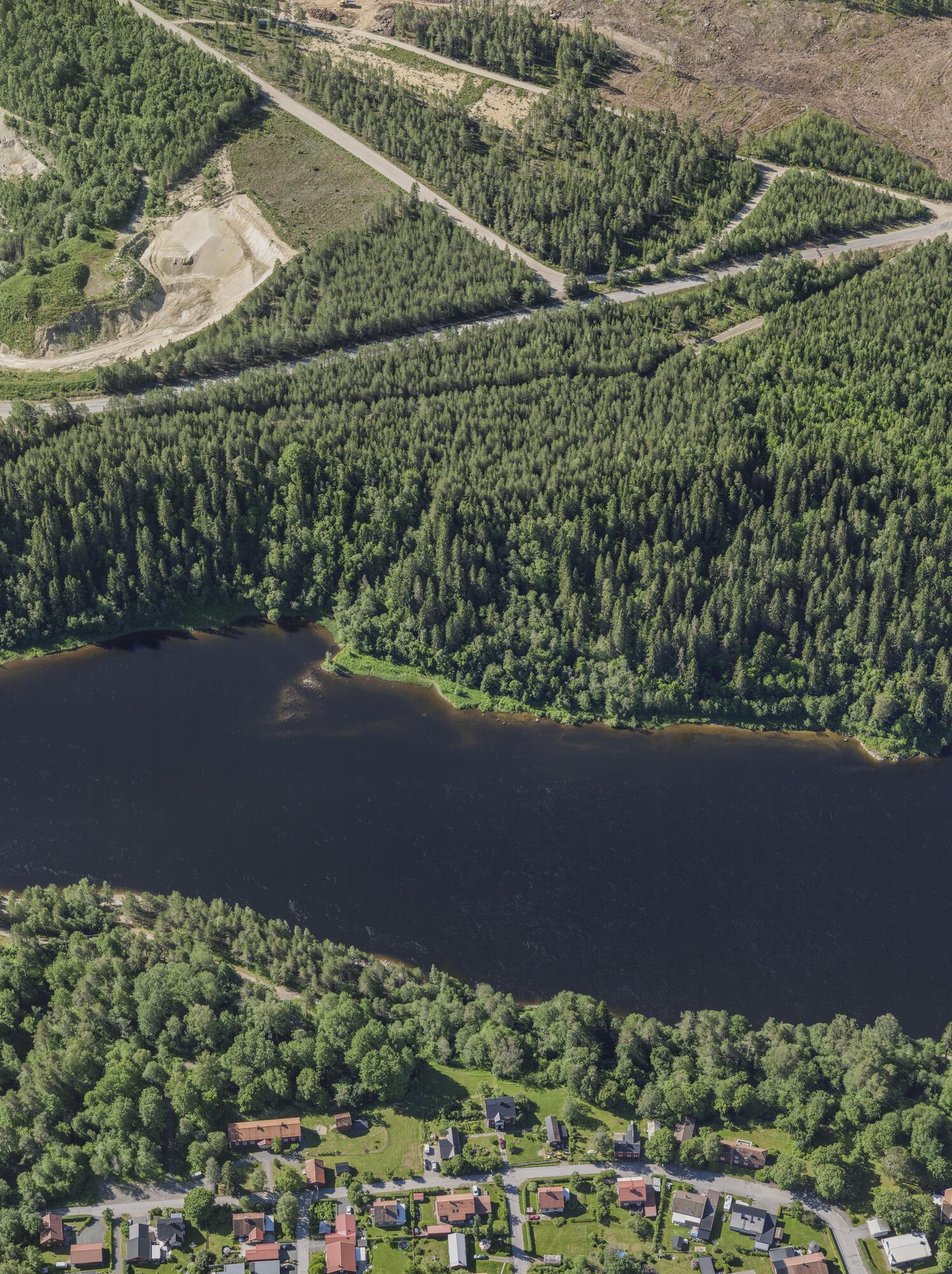 Flygbild över Umåker i Umeå #47