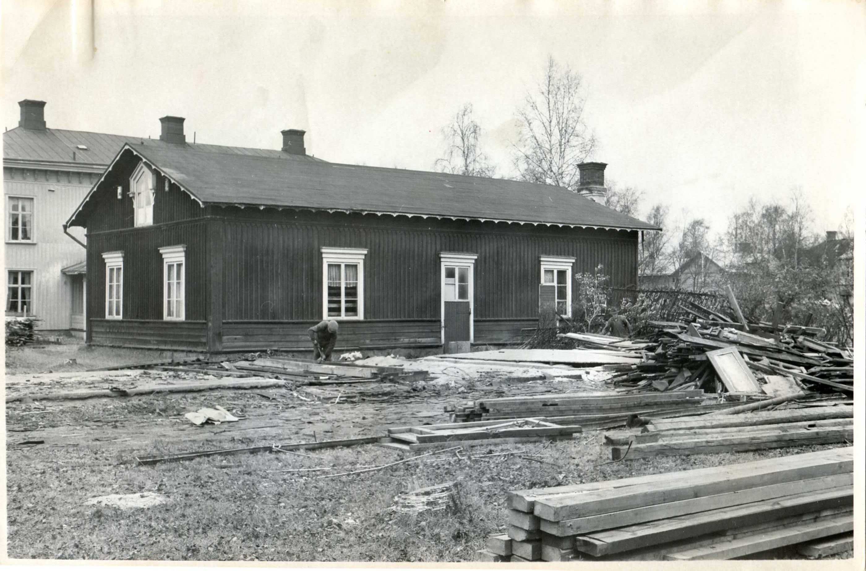Lars Glas arbetarbostad  kv Kronboden okt 1952 bild 1