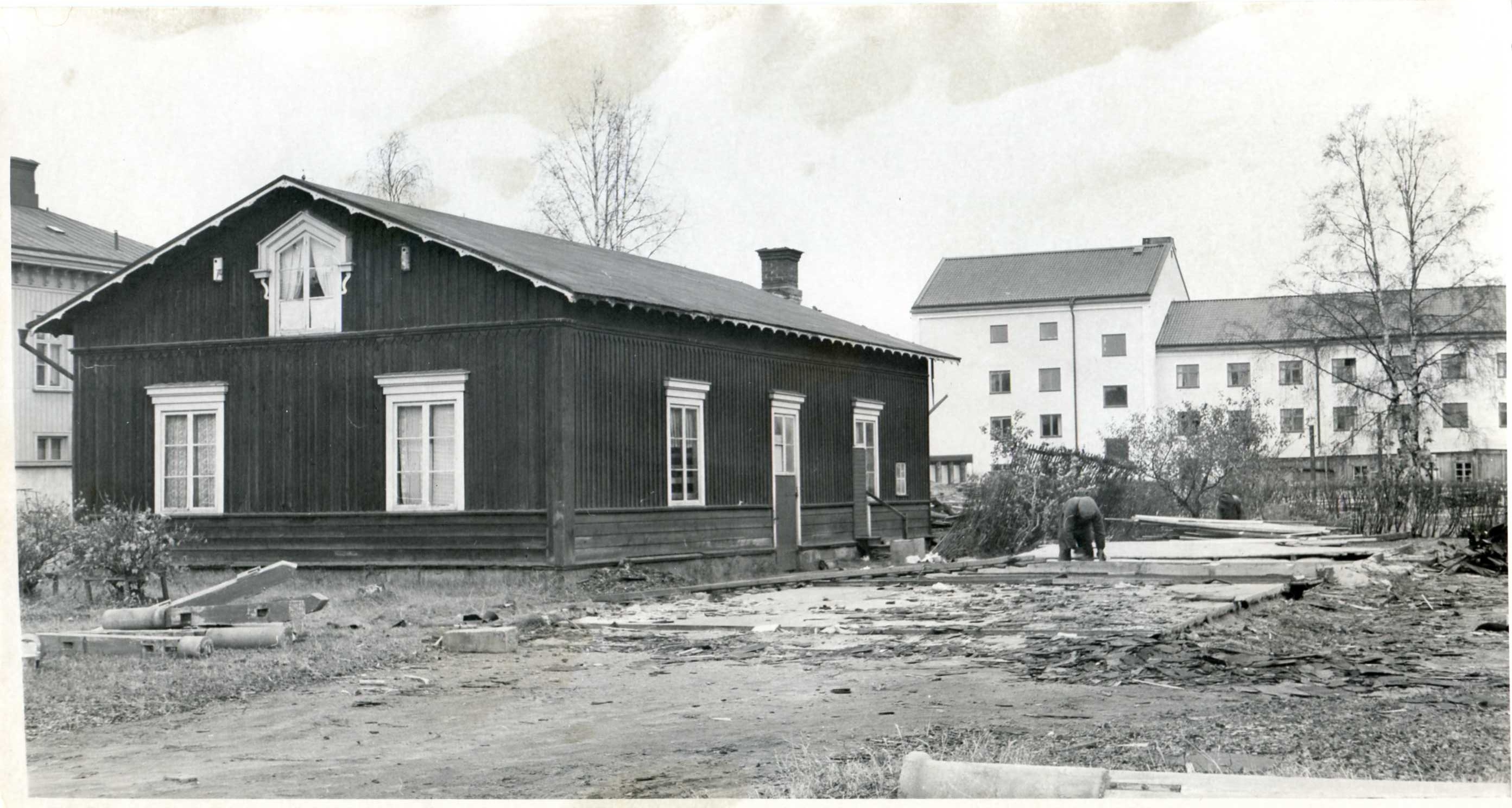 Lars Glas arbetarbostad  kv Kronboden okt 1952 bild 2