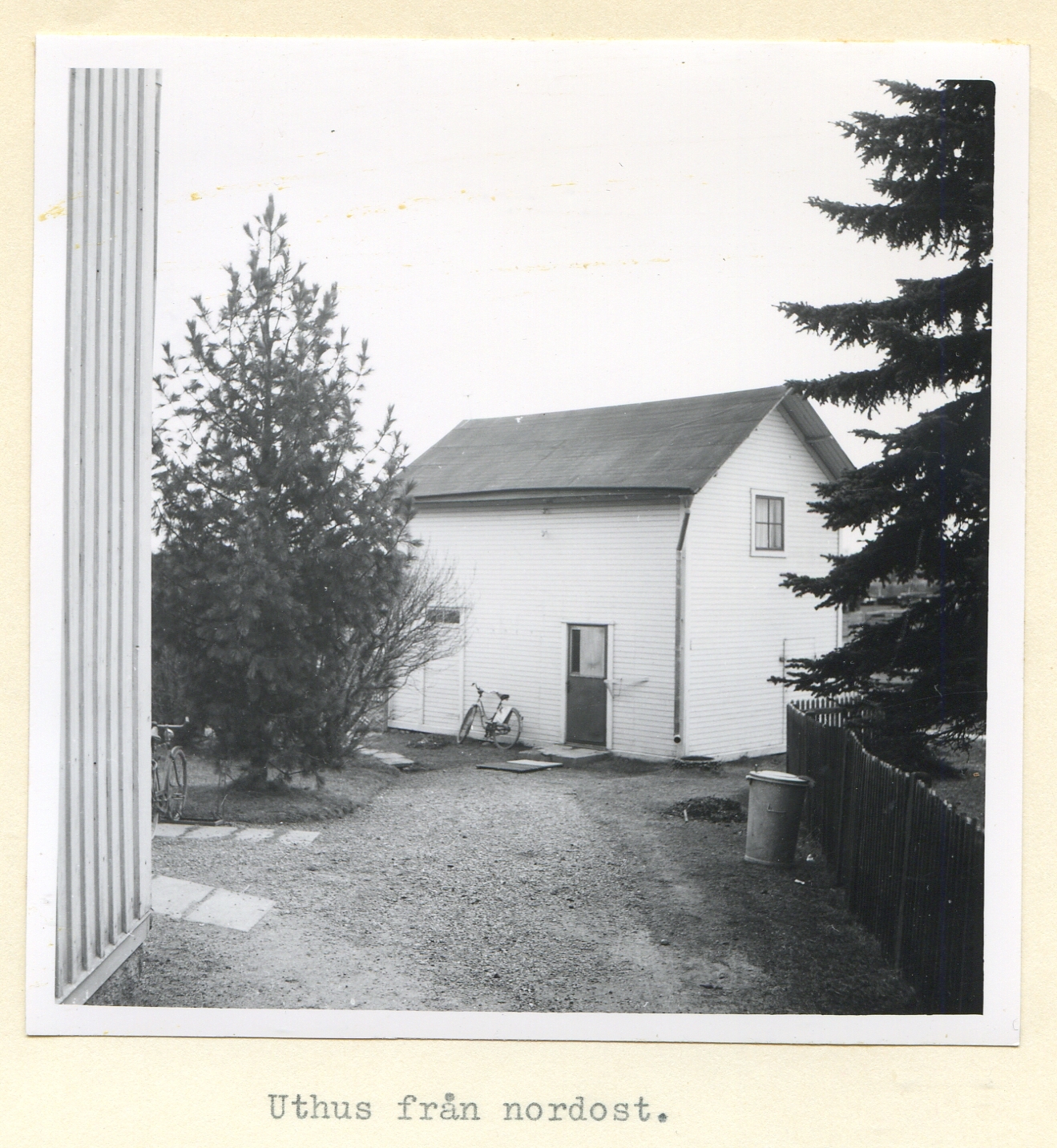 Stadsäga 1498 uthus maj 1958  från nordost