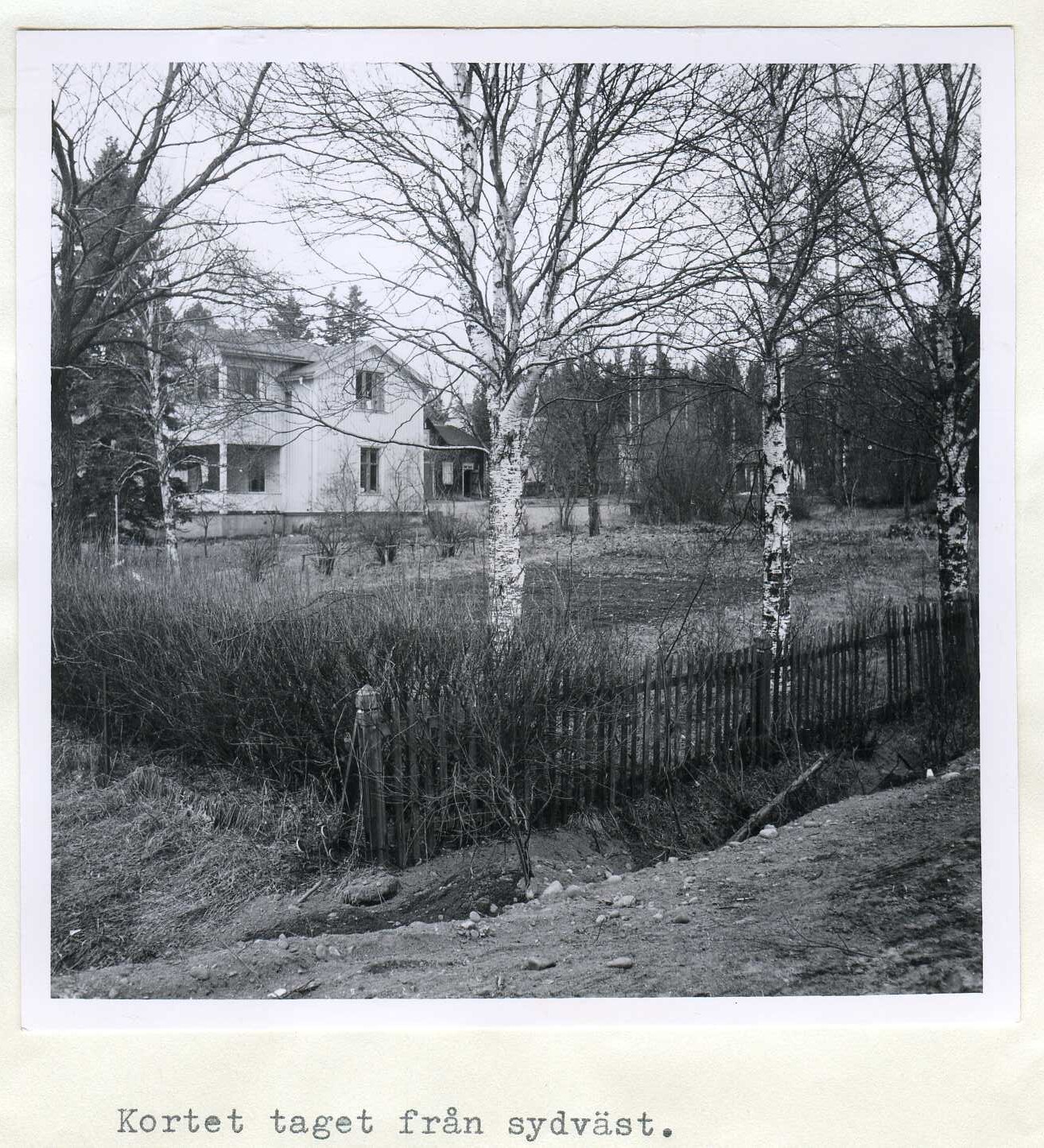 Fru Bobergs fgh kv Älvsgård 1959  från sydväst