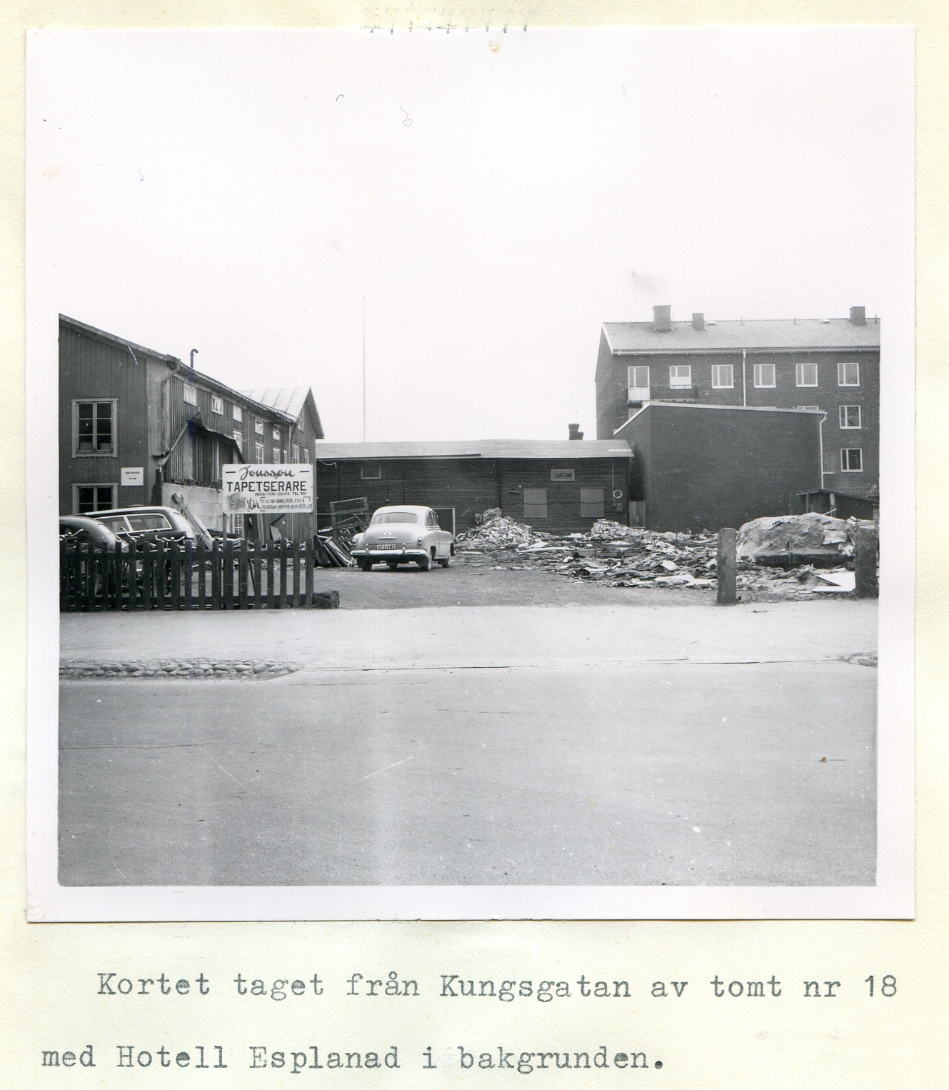 Tomt 18 kv Njord 1959  från Kungsgatan