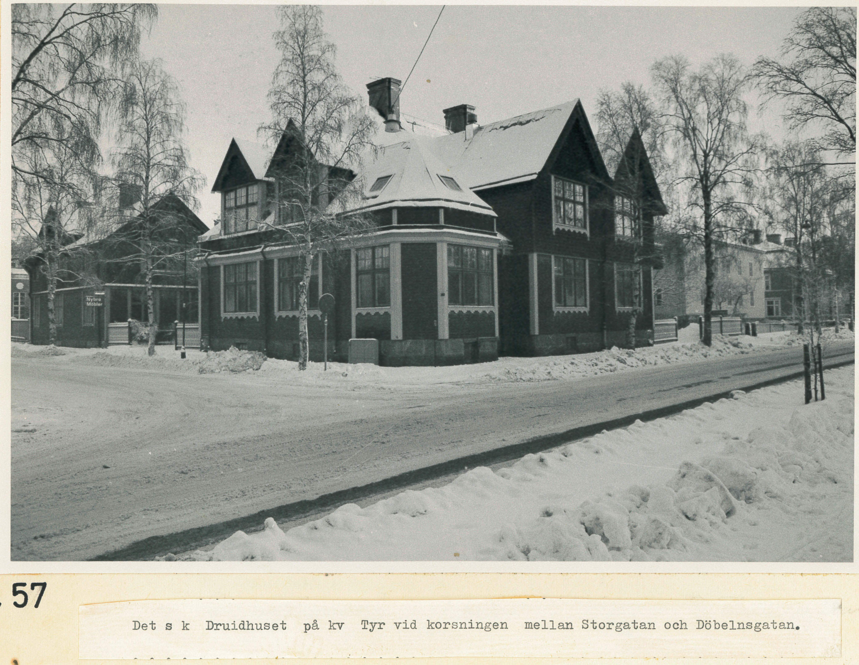 Druidhuset Storgatan-Döbelnsgatan kv Tyr 1960-tal bild 2