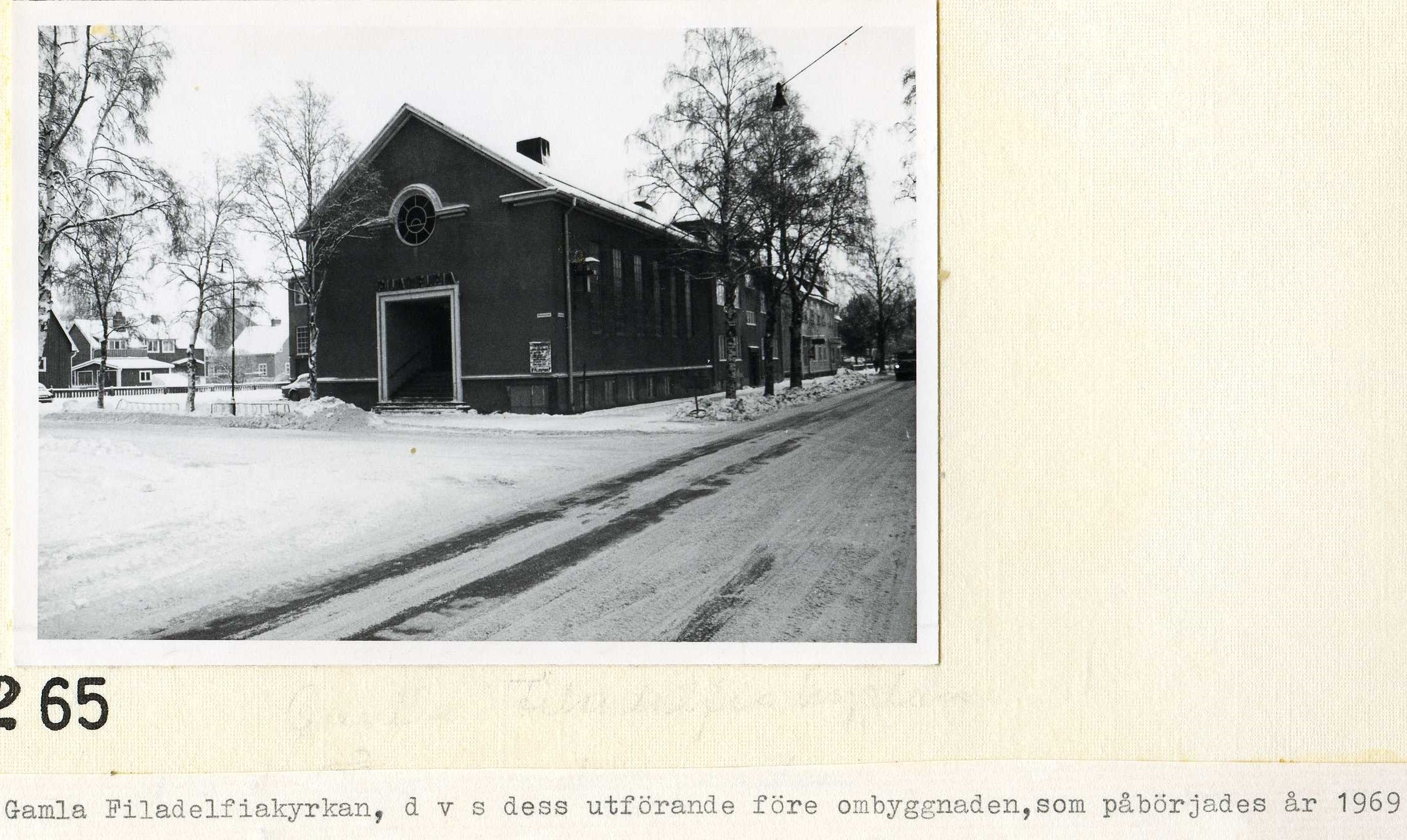 Gamla Filadelfiakyrkan före 1969