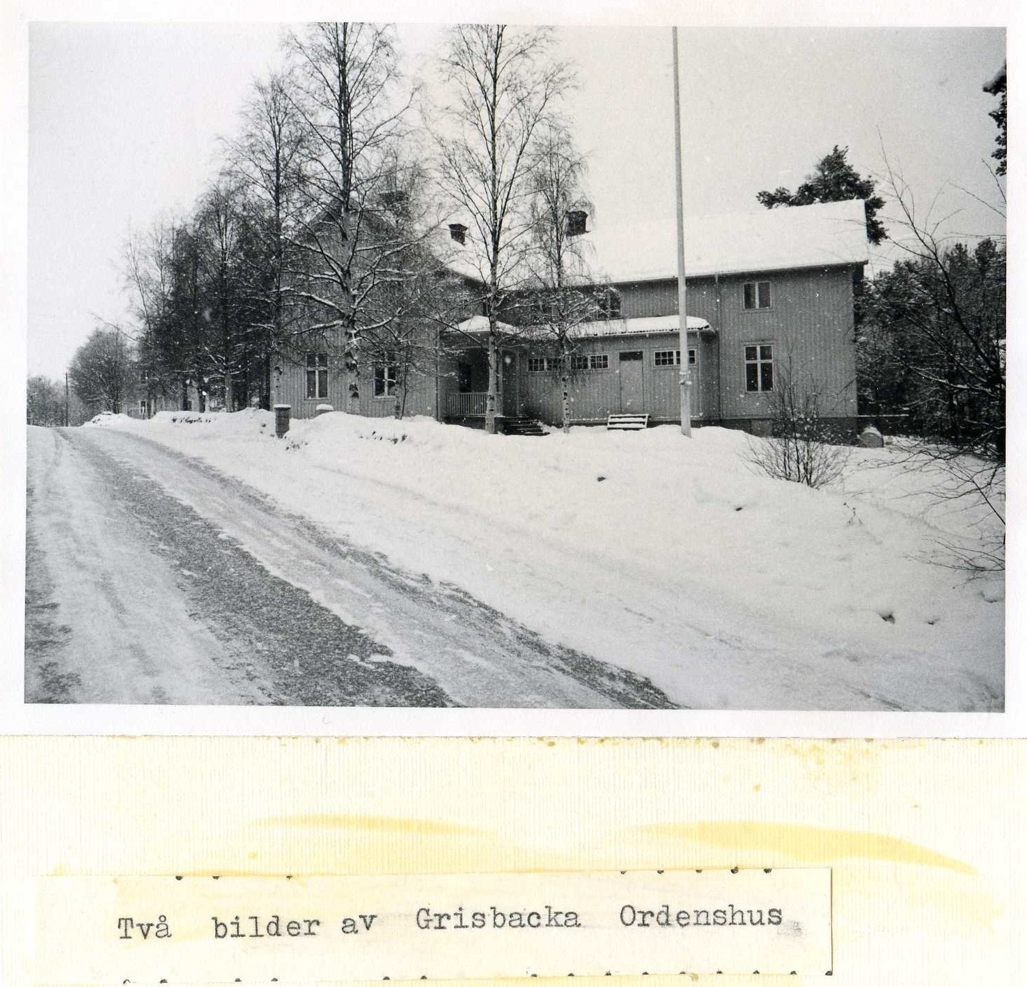 Grisbacka ordenshus 1969-70