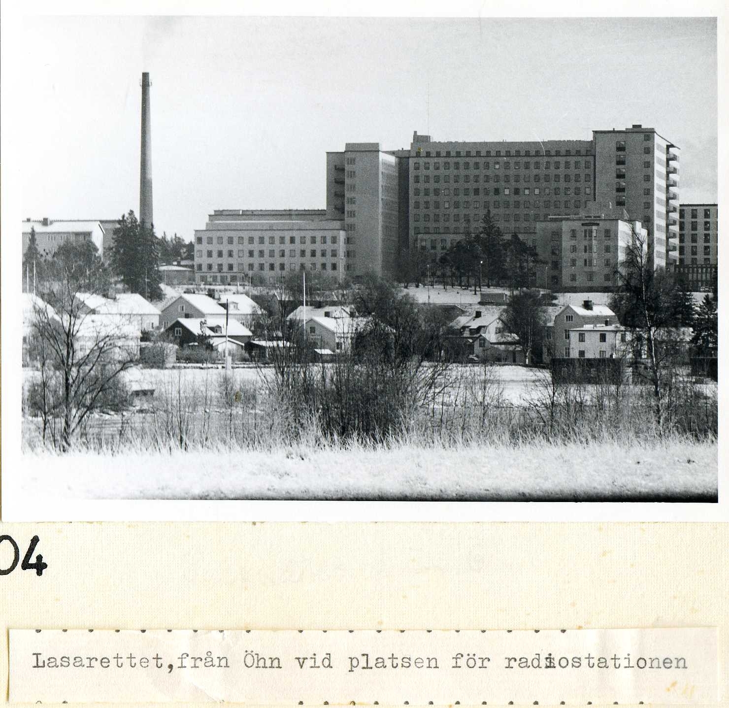 Lasarettet från Öhn 1960-tal