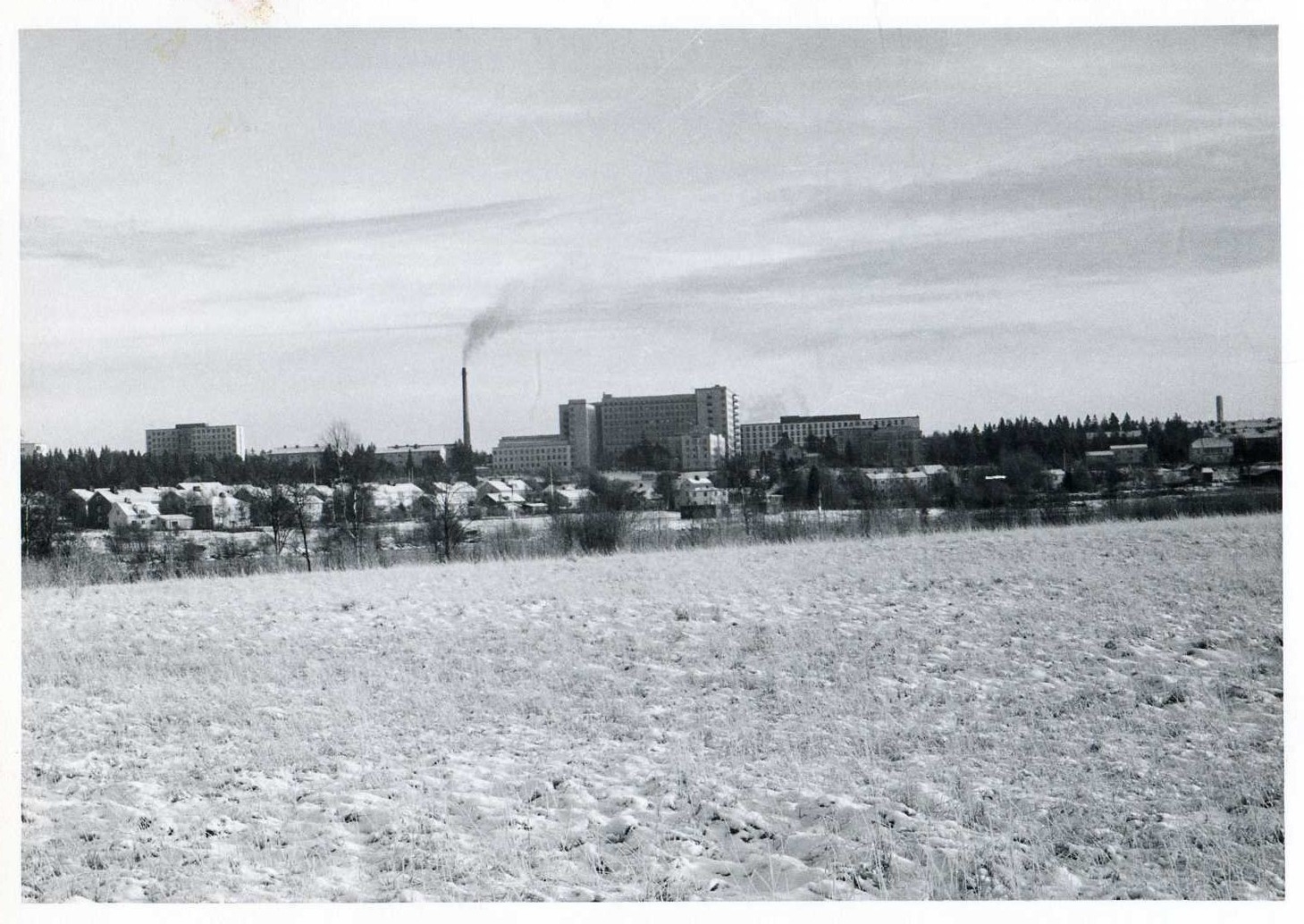 Sjukhuset troligen slutet av 1960-talet