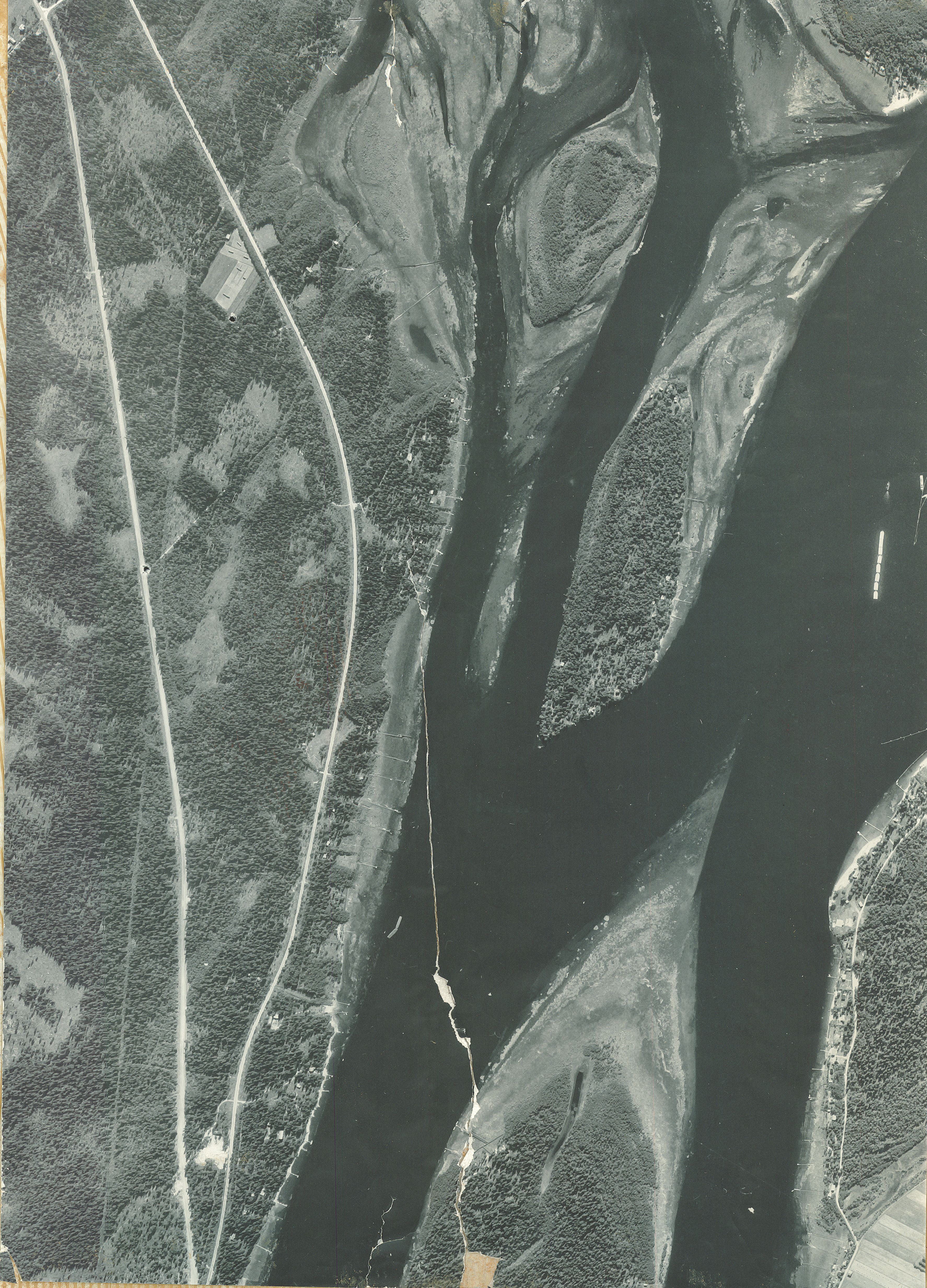 Villanäs flygfoto 1961