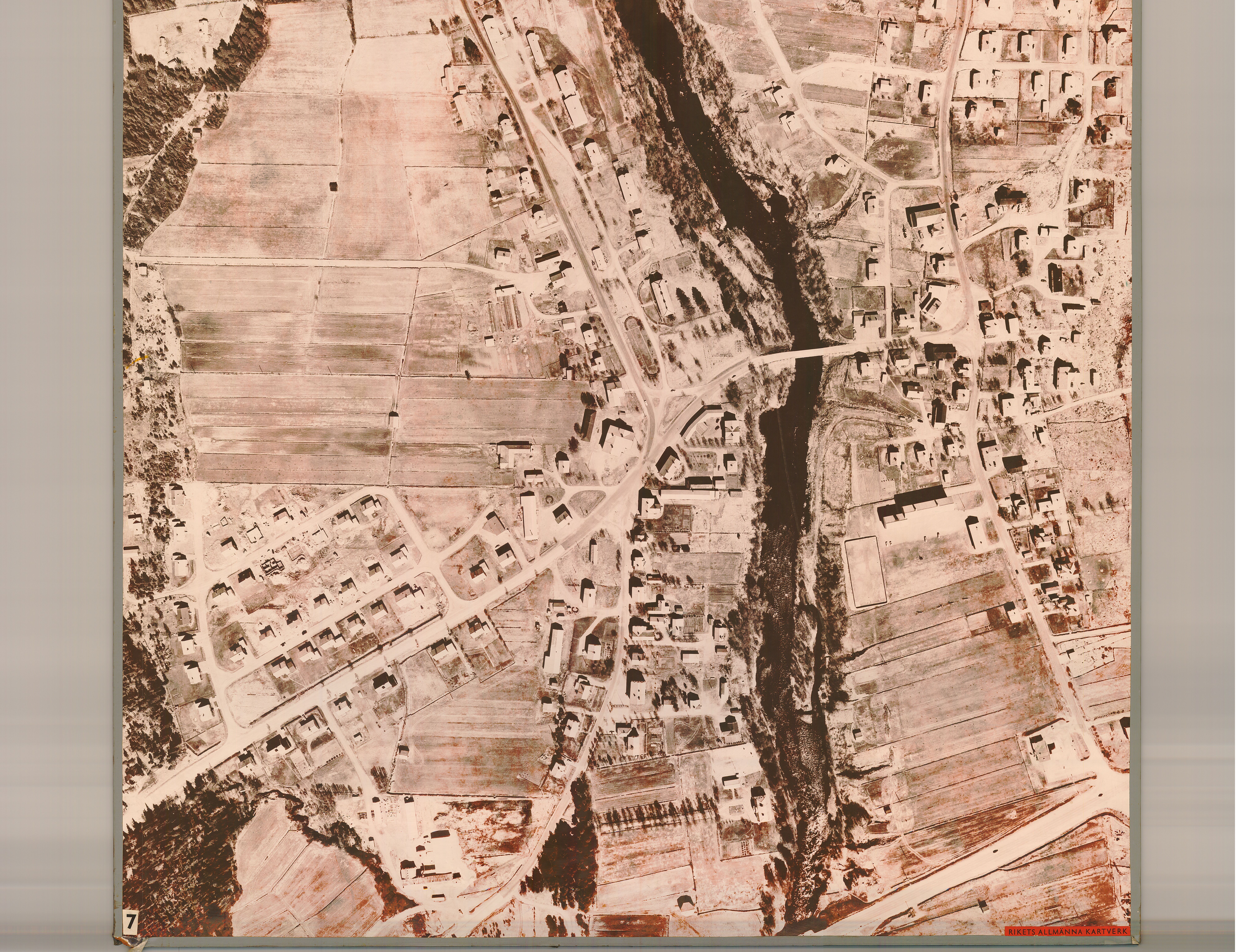 Sävar flygfoto 1963