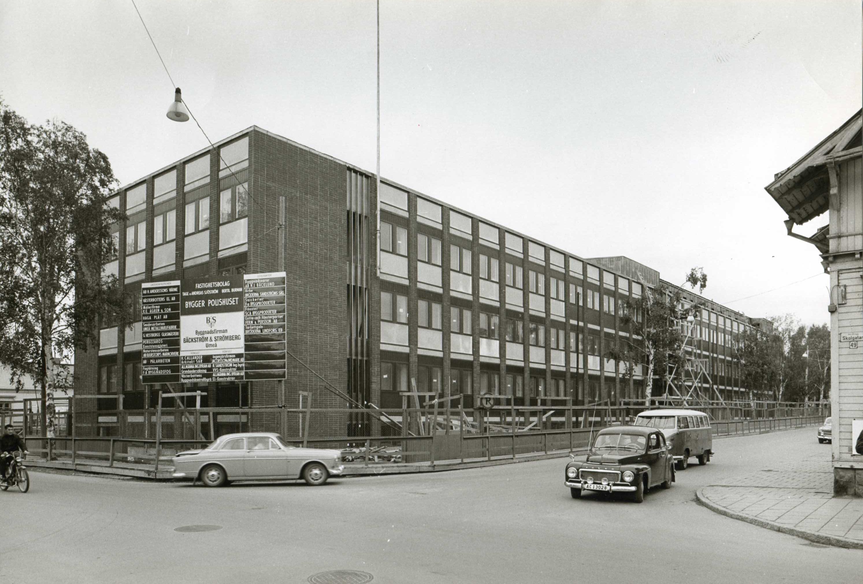 Nya polishuset sep 1966