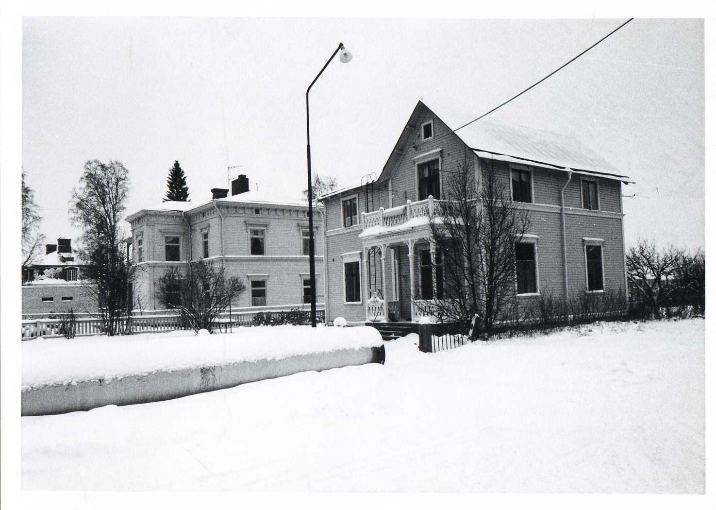 Älvgatan 2 vid korsningen med Brinkvägen 1969