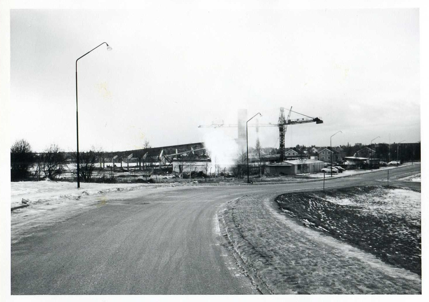 Badhusbygget dec 1969