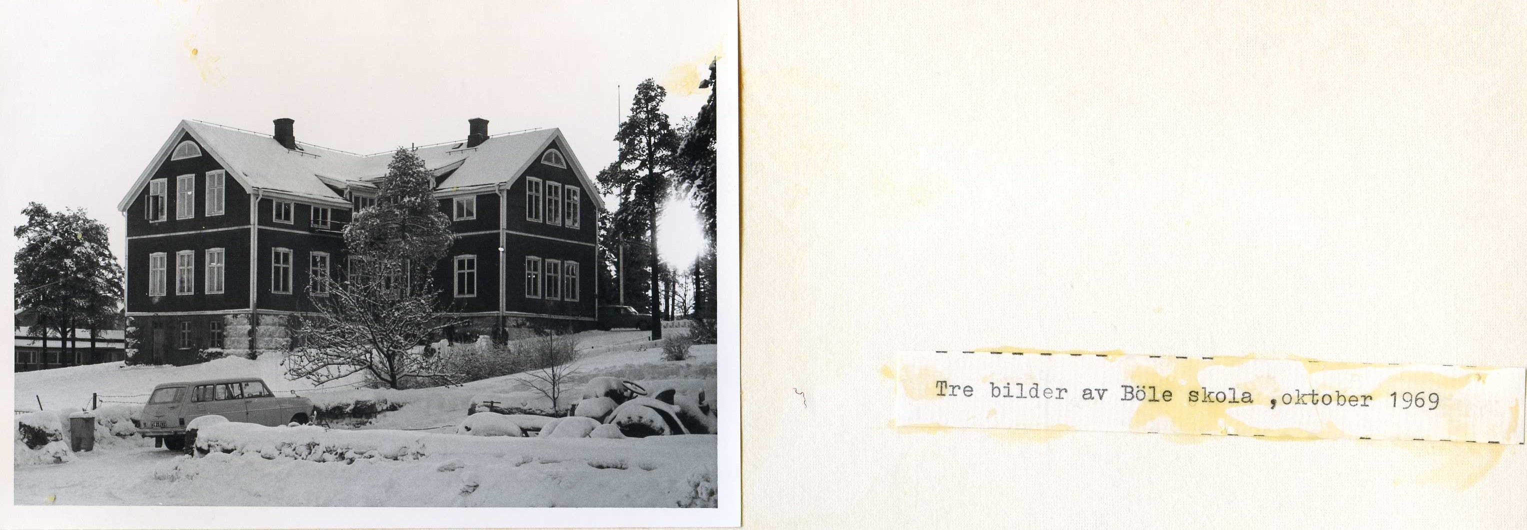 Böle skola okt 1969