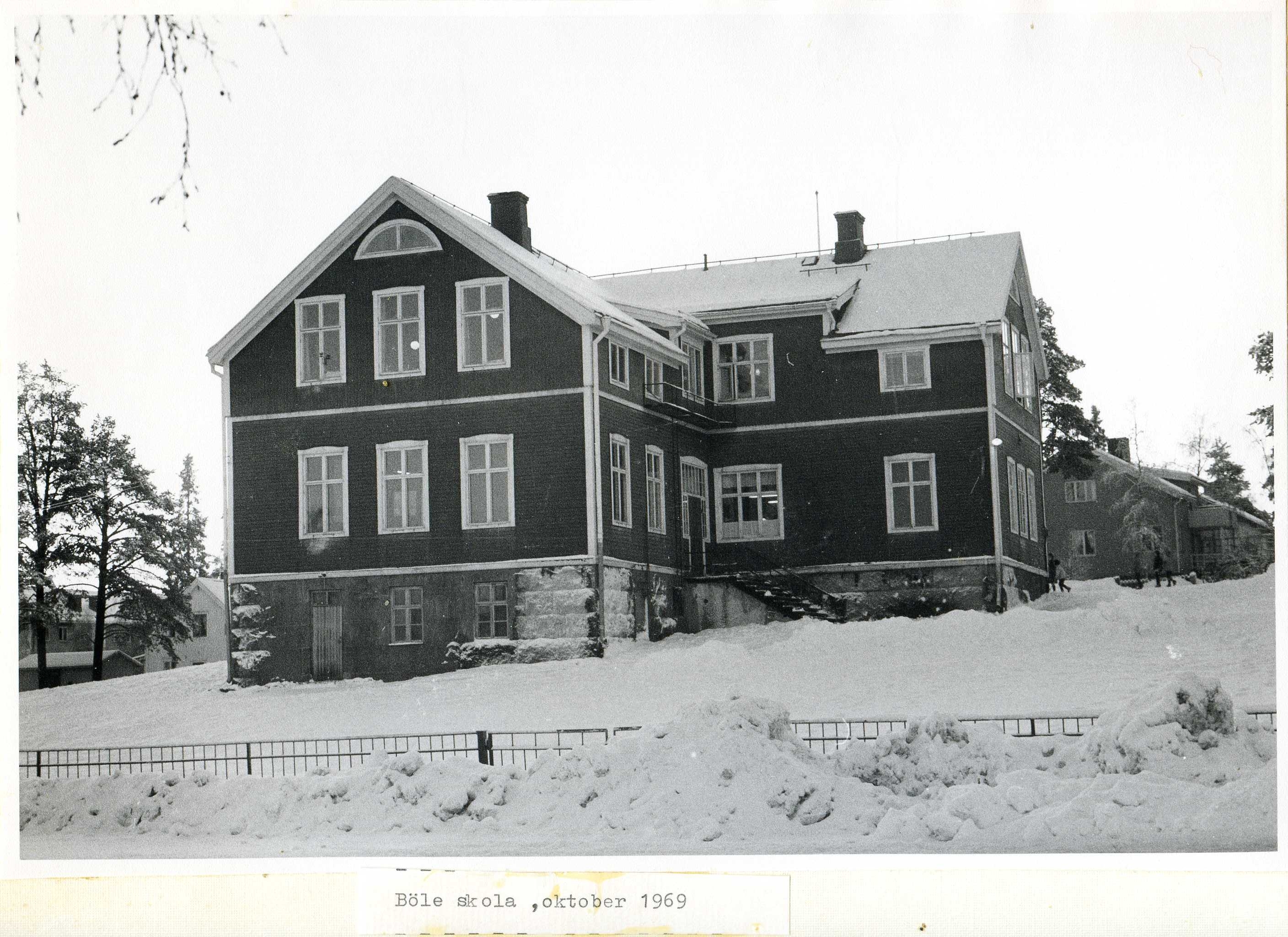Böle skola okt 1969