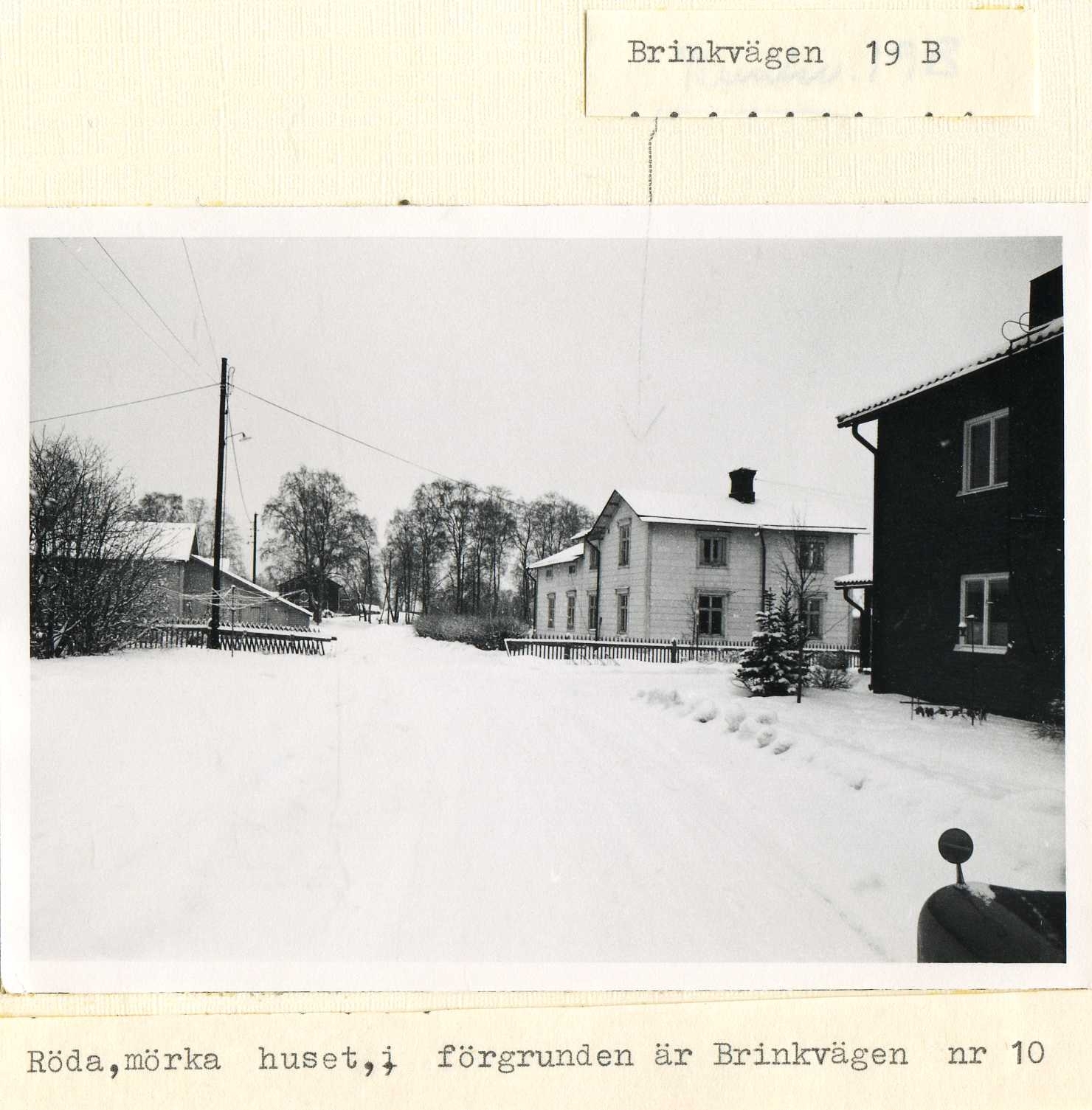 Brinkvägen 10 och 19B 1969