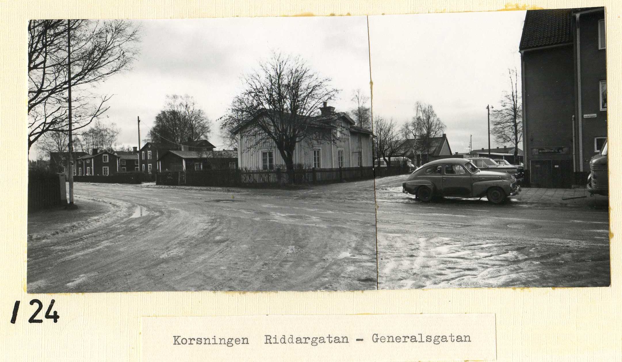 Riddargatan-Generalsgatan okt-nov 1969  bild 1