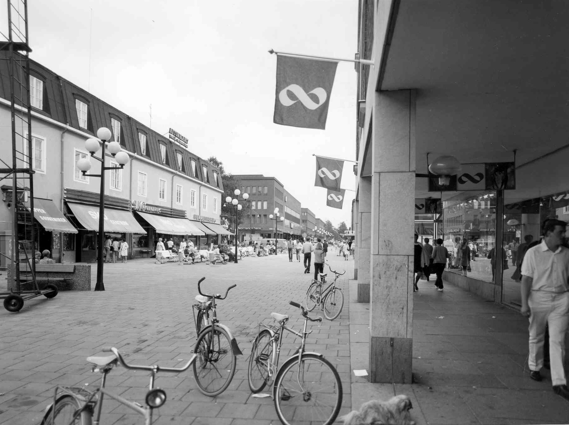 Gågatan Domus augusti 1970