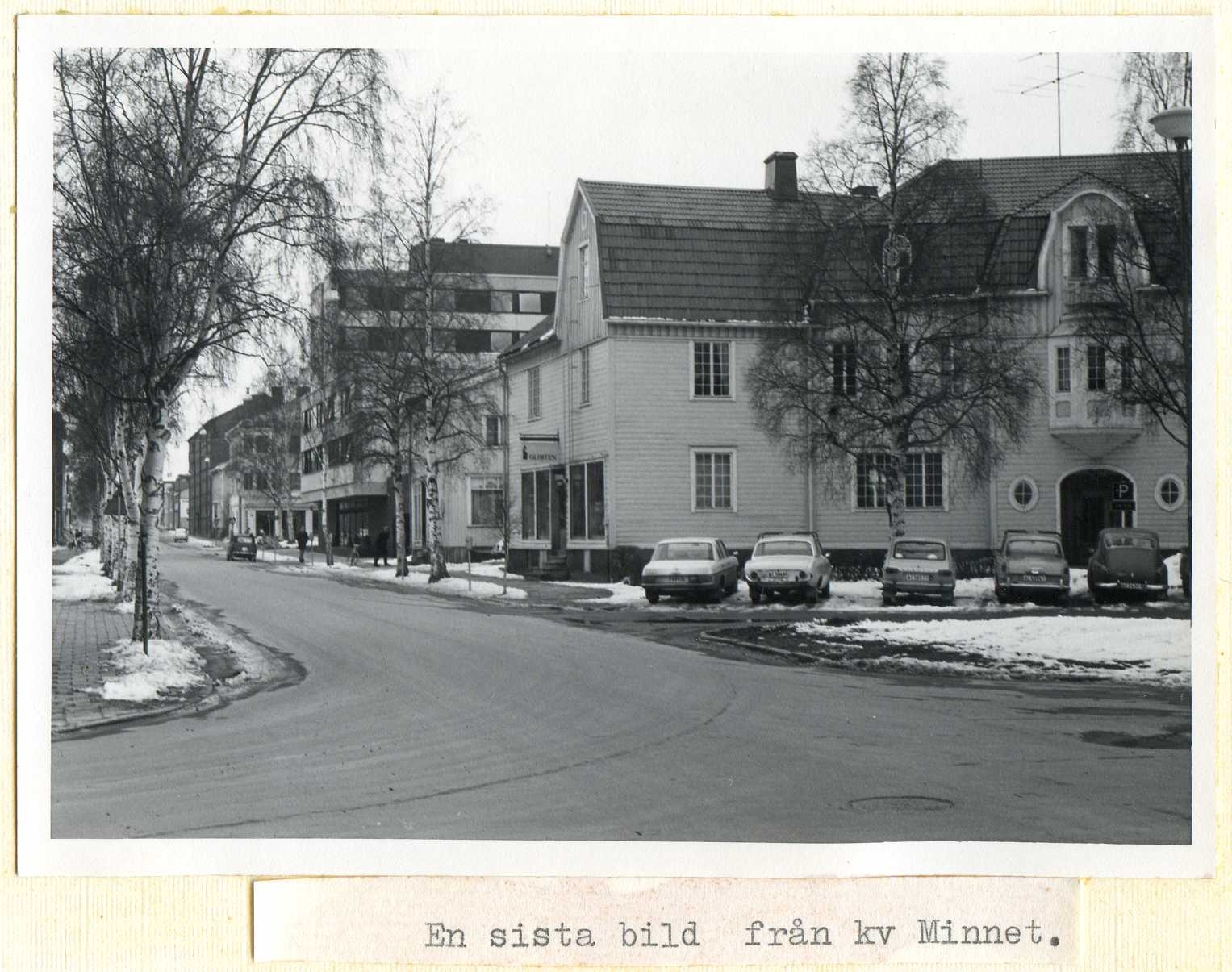 Hus utmed Norrlandsgatan kv Minnet 1970 bild 3