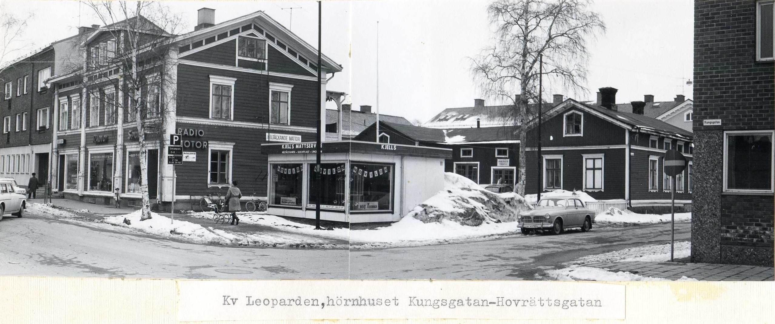 Kungsgatan-Hovrättsgatan kv Leoparden 1970