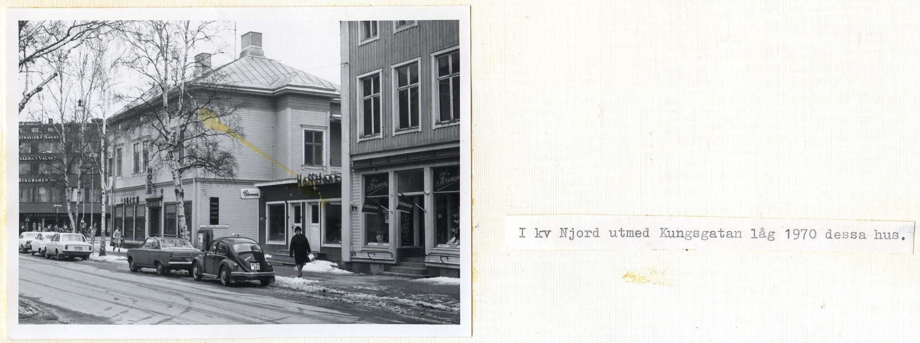 Kungsgatan kv Njord 1970