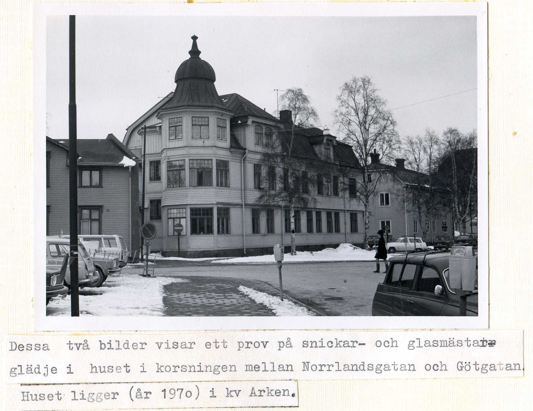 Norrlandsgatan-Götgatan snickarglädje kv Arken 1970
