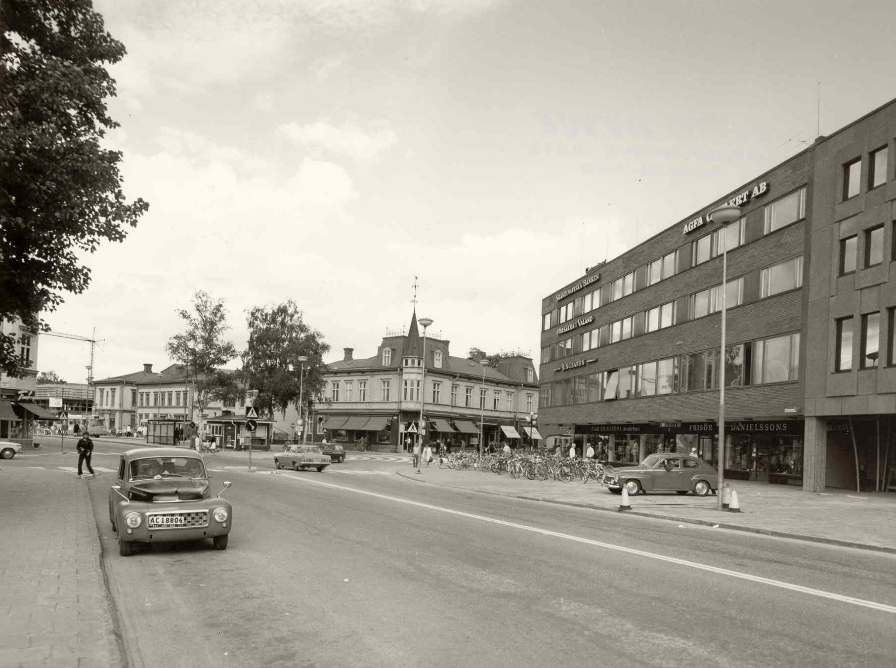 Renmarkstorget kiosken aug 1970