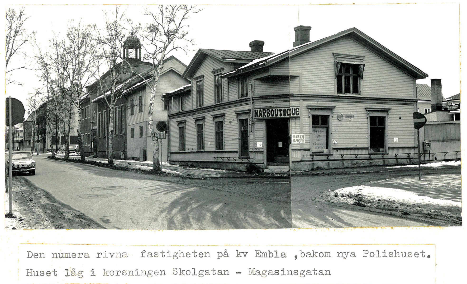 Skolgatan-Magasinsgatan kv Embla 1970
