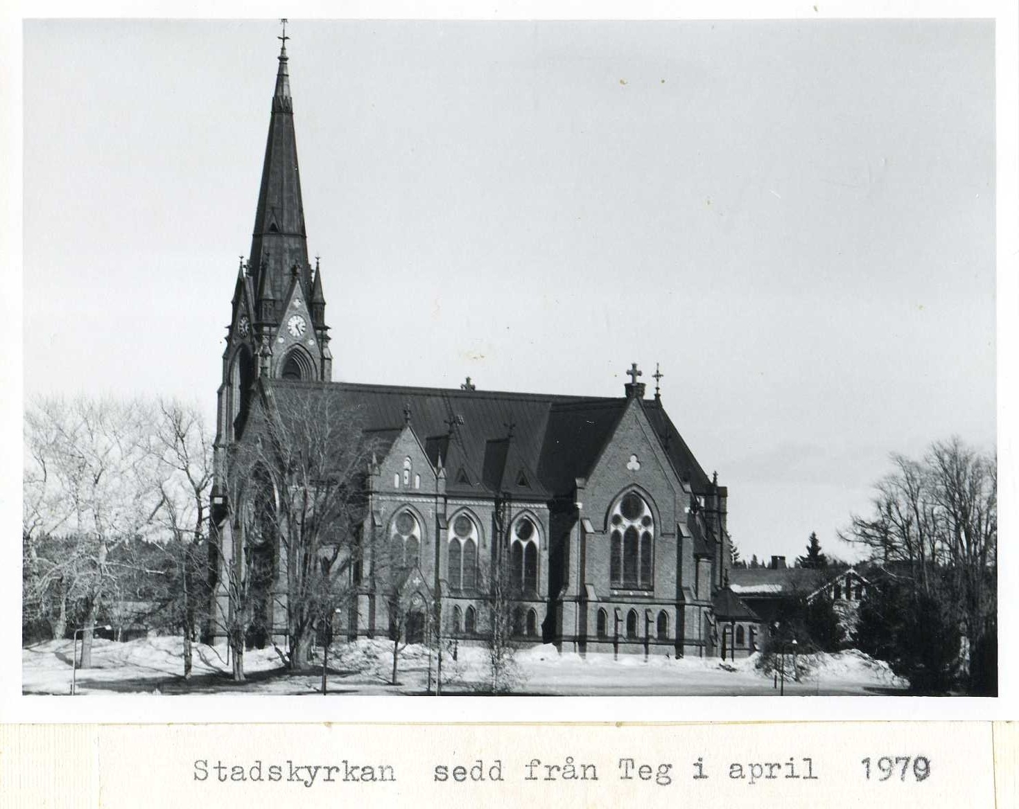 Stadskyrkan april 1970