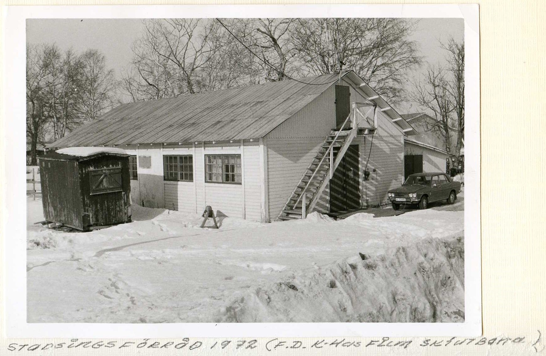 Stadsingenjörsförråd 1972