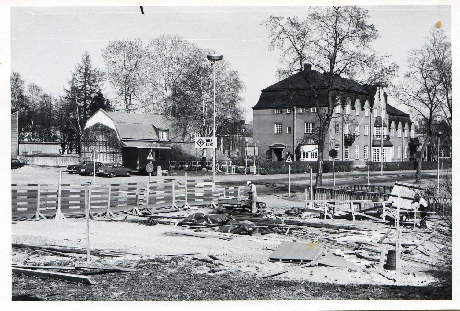 Kyrkbrobygget 12 maj 1974