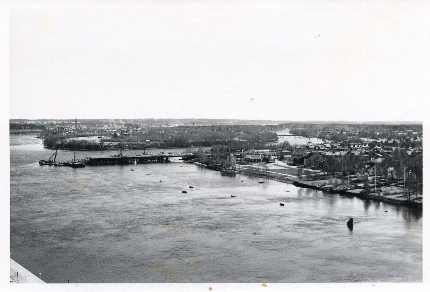 Kyrkbrobygget 12 maj 1974