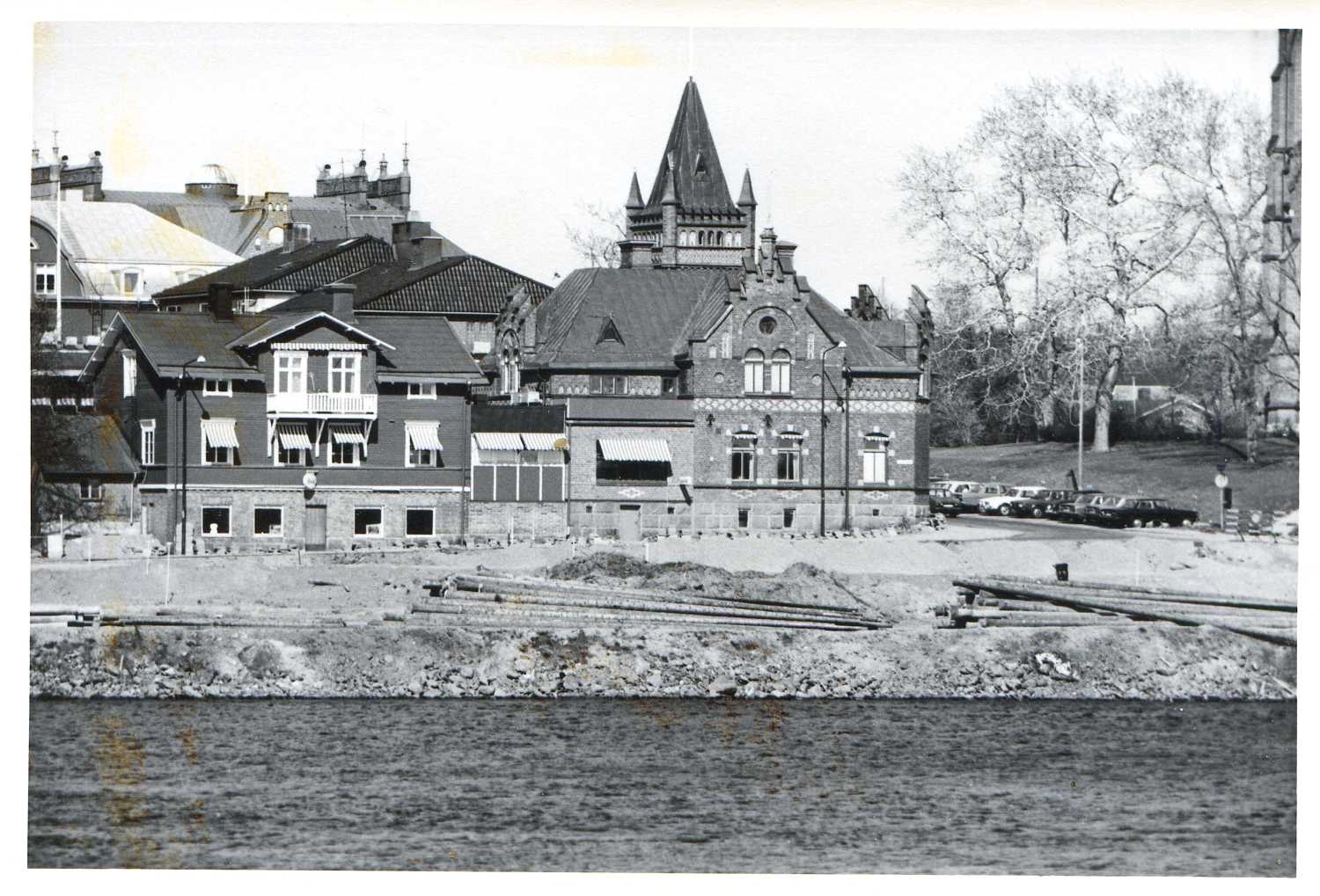 Kyrkbrobygget 12 maj 1974