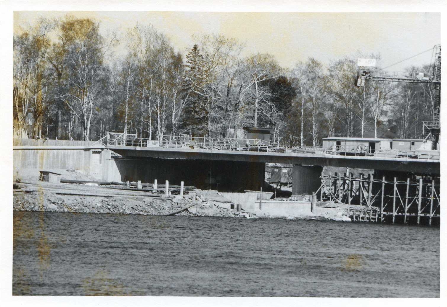 Kyrkbrobygget 12 maj 1974