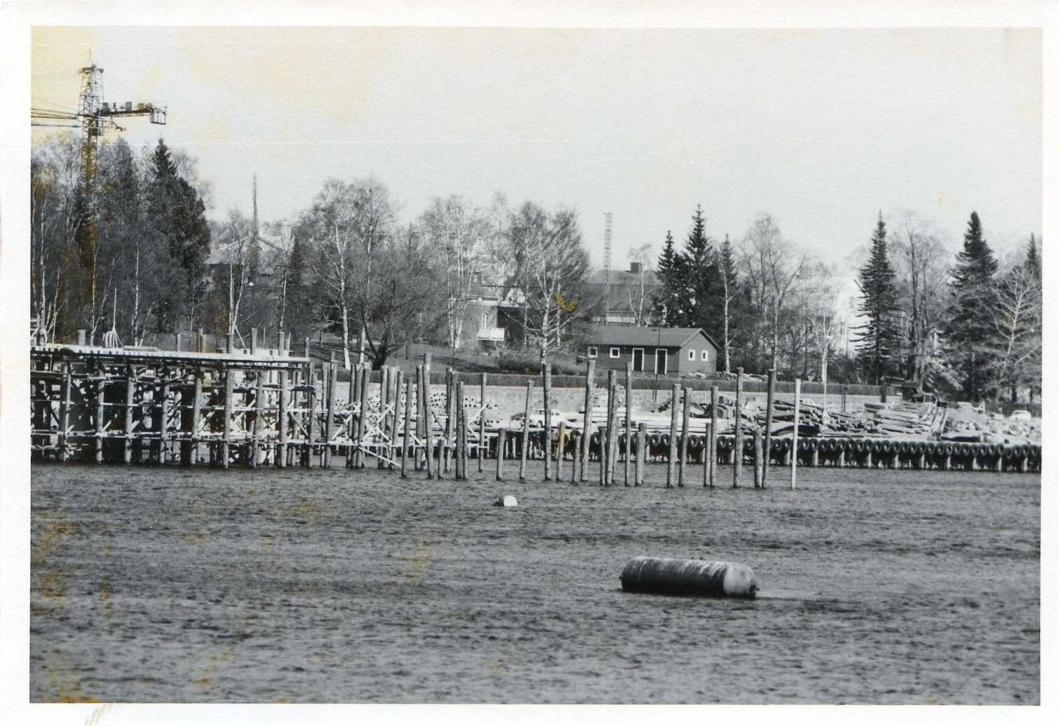 Kyrkbrobygget 12 maj 1974