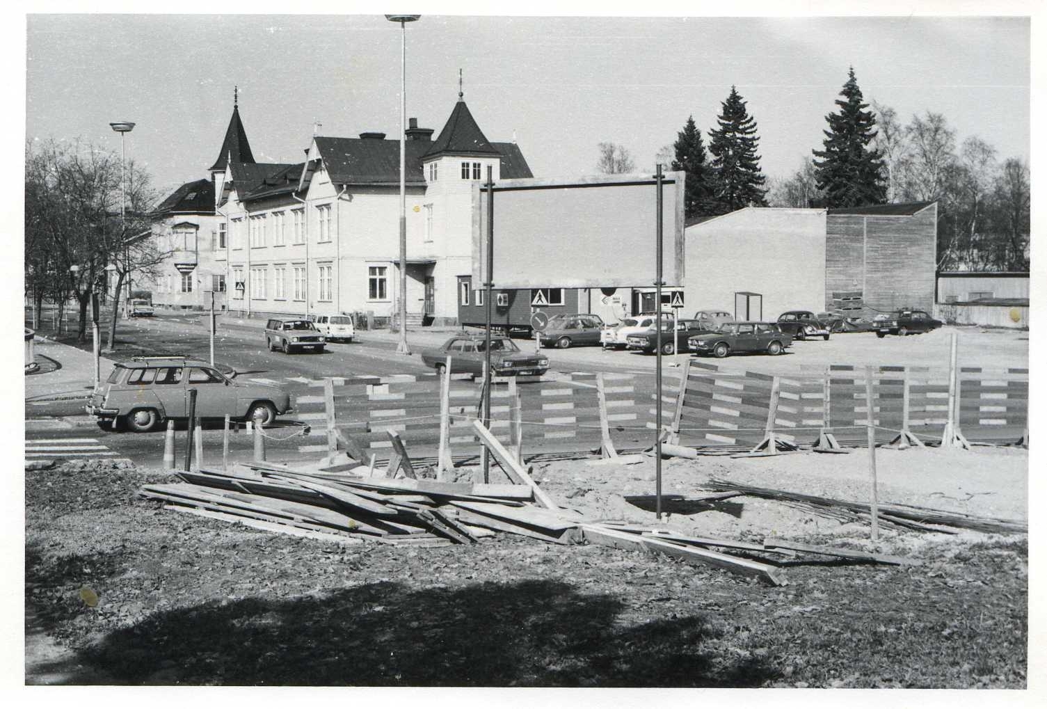 Kyrkbrobygget 12 maj 1974