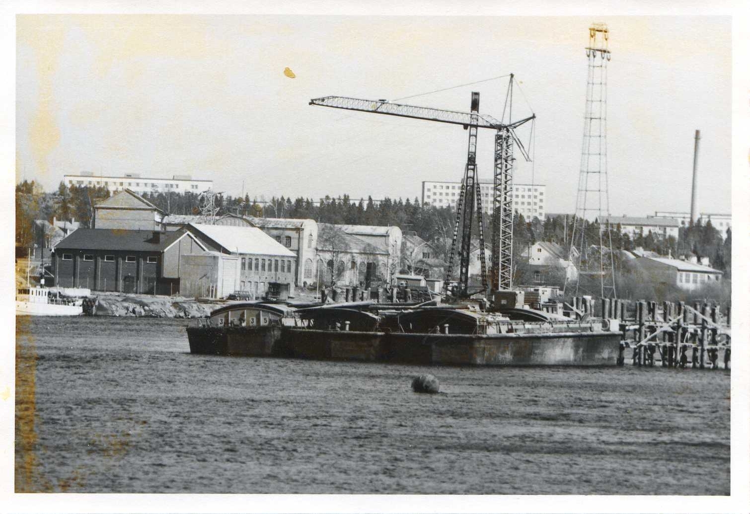 Kyrkbrobygget 12 maj 1974