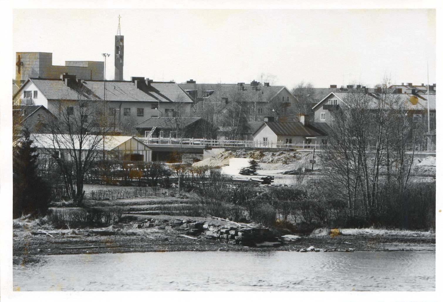 Kyrkbrobygget 12 maj 1974