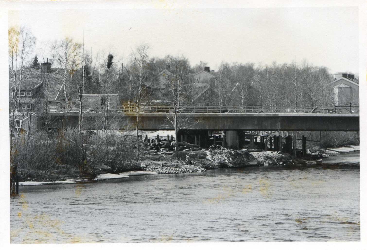 Kyrkbrobygget 12 maj 1974