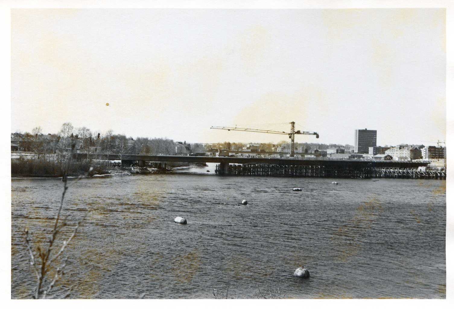 Kyrkbrobygget 12 maj 1974