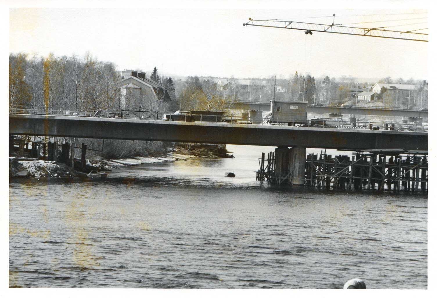 Kyrkbrobygget 12 maj 1974