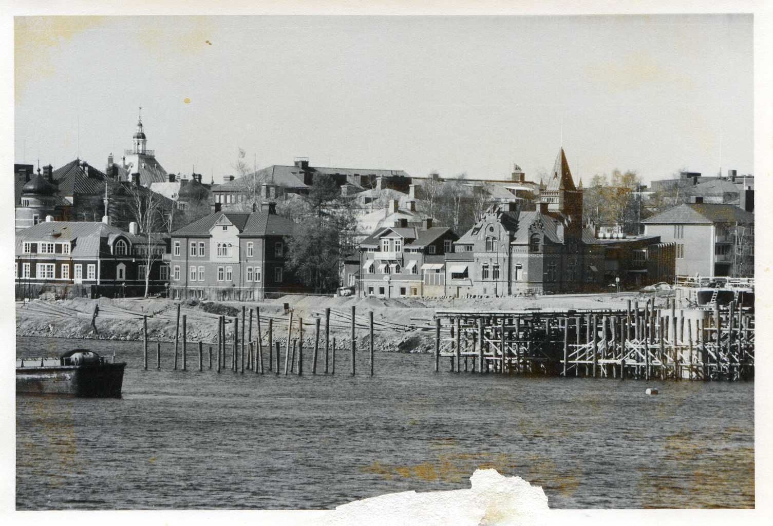 Kyrkbrobygget 12 maj 1974