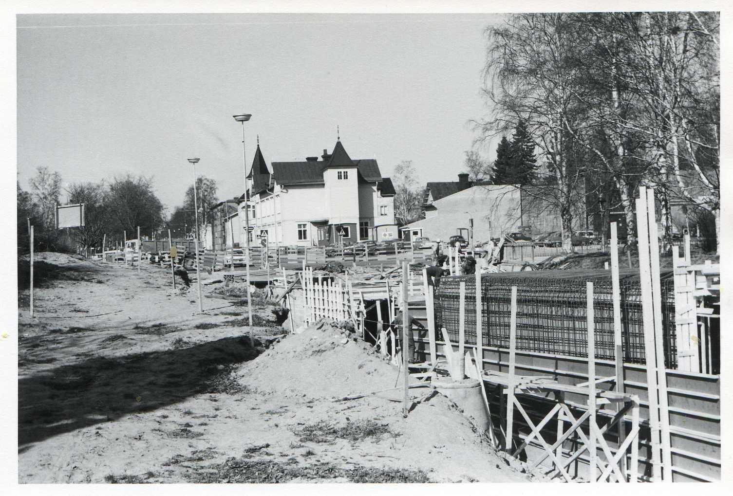 Kyrkbrobygget 12 maj 1974