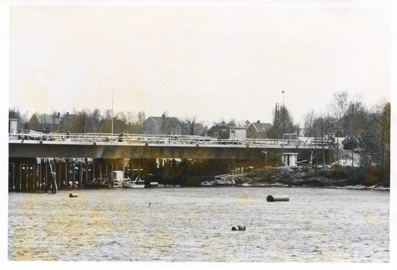 Kyrkbrobygget 12 maj 1974