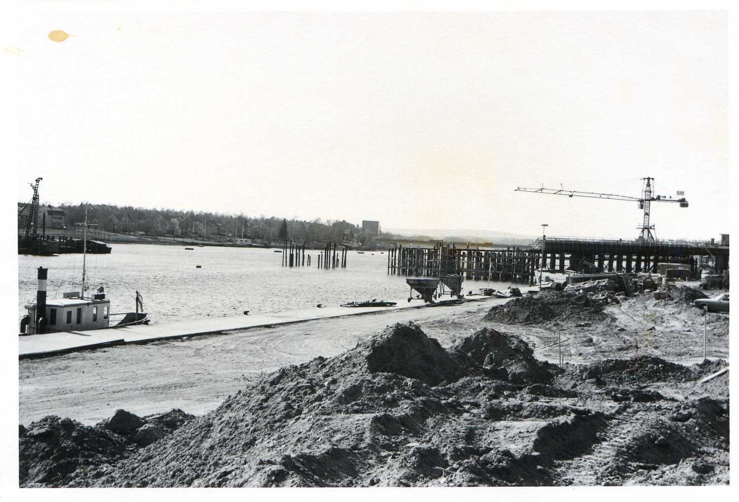 Kyrkbrobygget 12 maj 1974