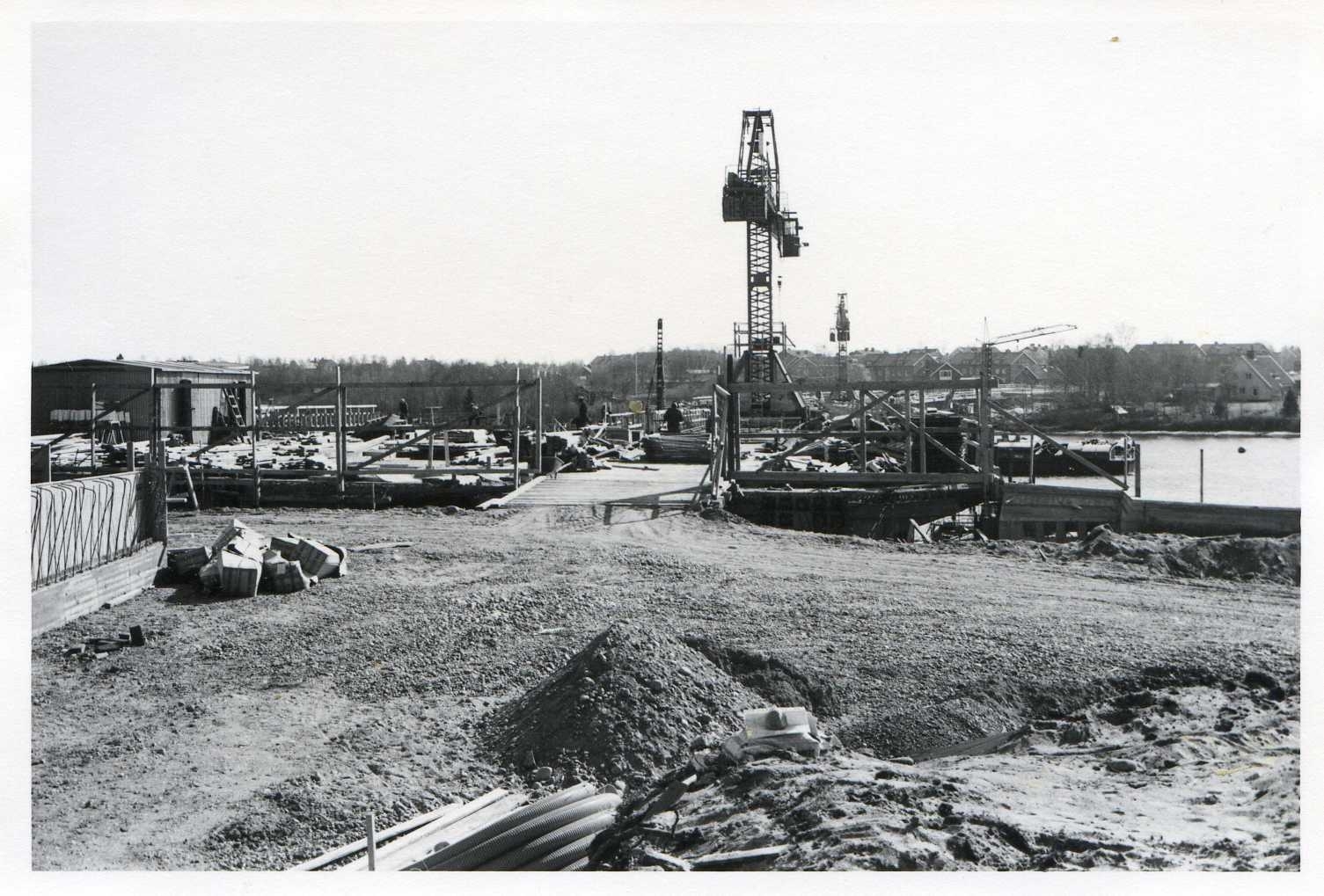 Kyrkbrobygget 12 maj 1974